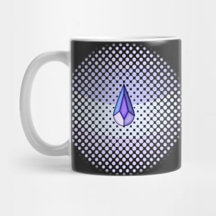 Holly Blue Agate Gem Mug